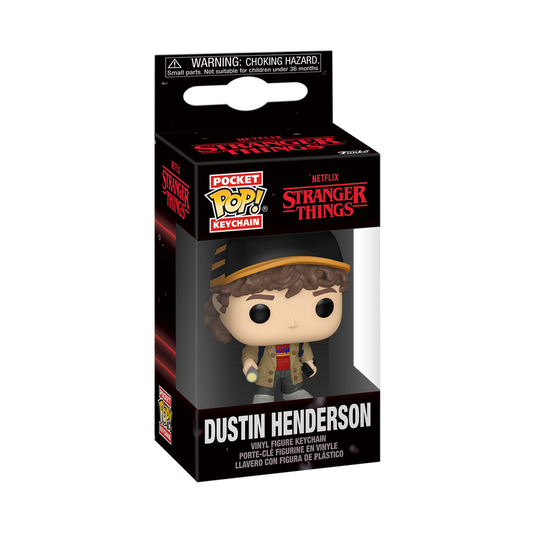 Funko Pop! Keychain - Dustin Henderson - Stranger Things S5 (Released)
