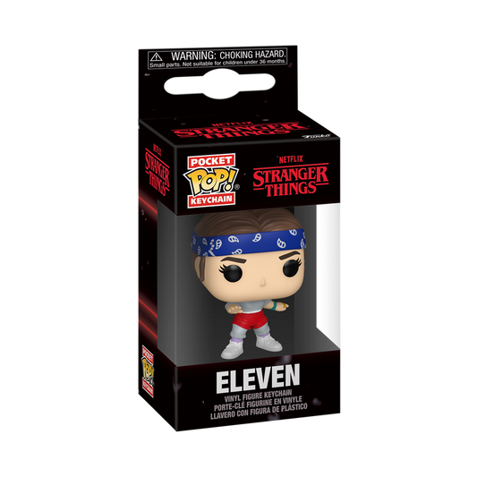 Funko Pop! Keychain - Eleven (11) with Bandana - Stranger Things S5 (Released)