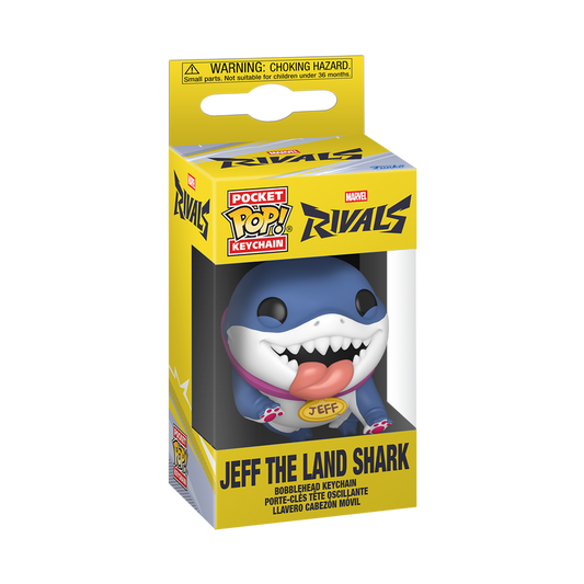 Marvel Rivals • Jeff the Land Shark • Funko Pop! Keychain (Released)