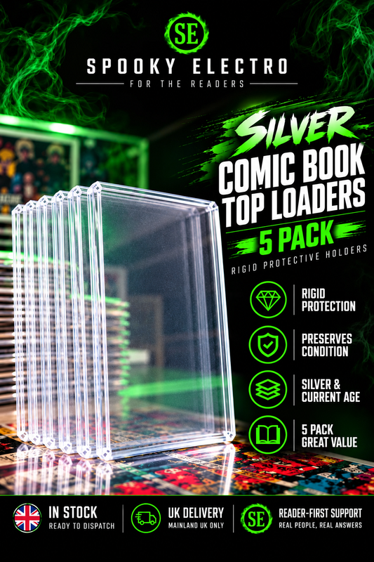 Silver Age Comic Book Top Loaders (5) | Rigid Protective Holder (Released)