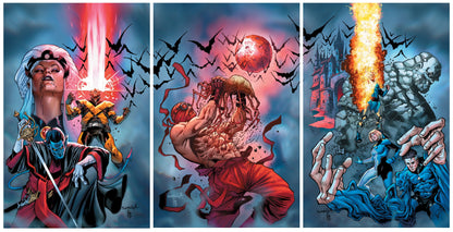 Midnight: X-Men, Spider-Man, Fantastic Four #1 (VF/NM) | Sergio Davila Master Set (Collected)