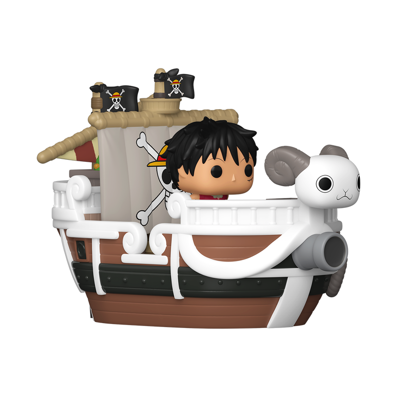 One Piece • Monkey D. Luffy + the Going Merry | Funko Pop! Bitty Rides (Released)