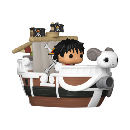 One Piece • Monkey D. Luffy + the Going Merry | Funko Pop! Bitty Rides (Released)