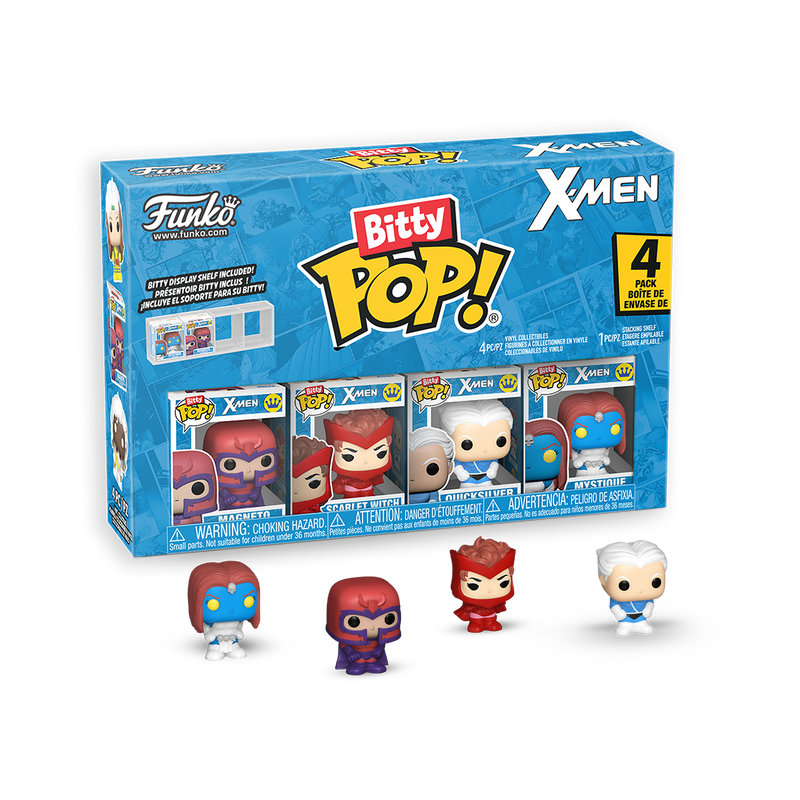 X-Men • 4-Pack Series 1 | Chance of Chase | Funko Pop! Bitty (Released)
