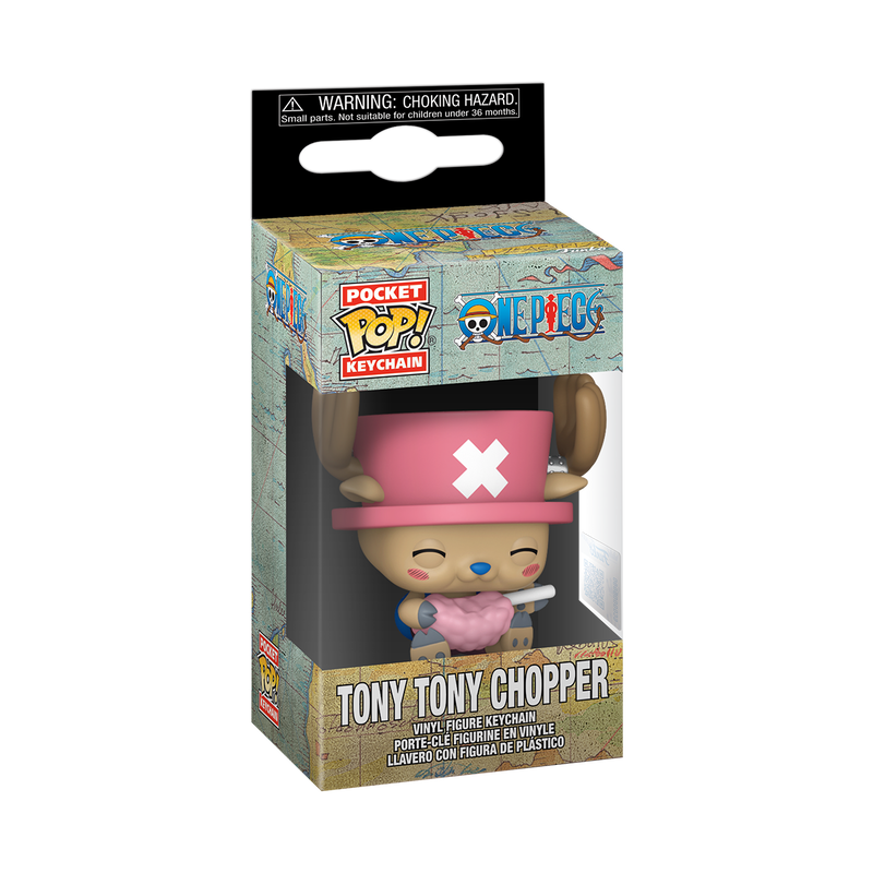 One Piece • Tony Tony Chopper w/Cotton Candy | Funko Pop! Keychain (Incoming)