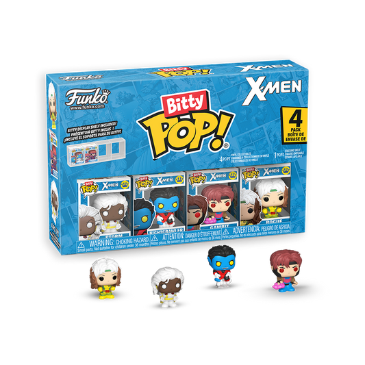 X-Men • 4-Pack Series 3 | Chance of Chase | Funko Pop! Bitty (Released)