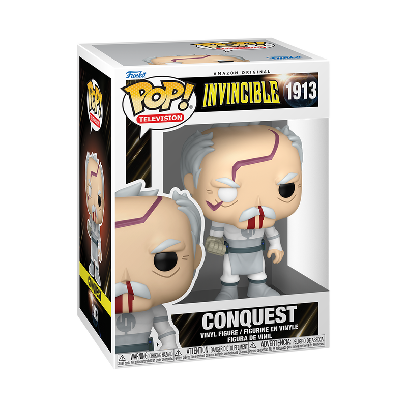 Funko Pop! Television - Conquest #1913 - Invincible + Pop Protector (Released) R2627
