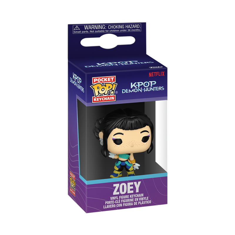 Funko Pop! Keychain - KPop Demon Hunters - Zoey (Released)