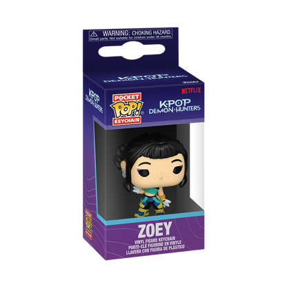 Funko Pop! Keychain - KPop Demon Hunters - Zoey (Released)