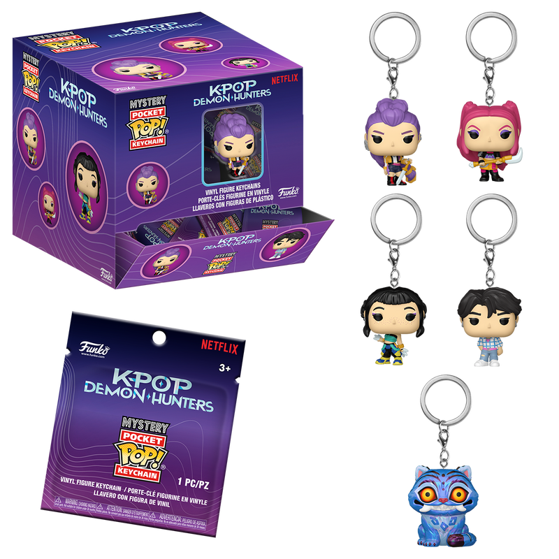 Funko Pop! Keychain - KPop Demon Hunters - Blind Bag (Lucky-Dip)