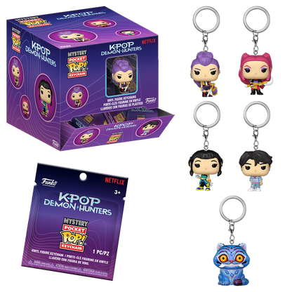 Funko Pop! Keychain - KPop Demon Hunters - Blind Bag (Lucky-Dip)