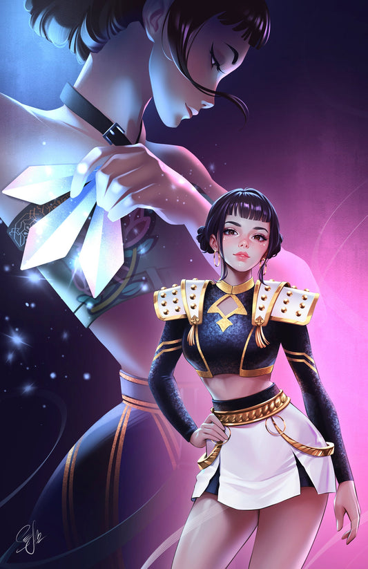 Kpop Demon Hunters Artbook - Katya Sinyukhina Zoey Virgin Variant (Released)