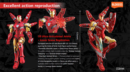 Blokees - Infinity Saga - Champion Class 01 - Iron Man MK85 - Marvel Model Kit (Released)