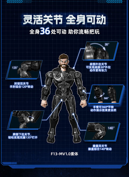 Blokees - Infinity Saga - Champion Class 02 - Thor - Marvel Model Kit (Released)