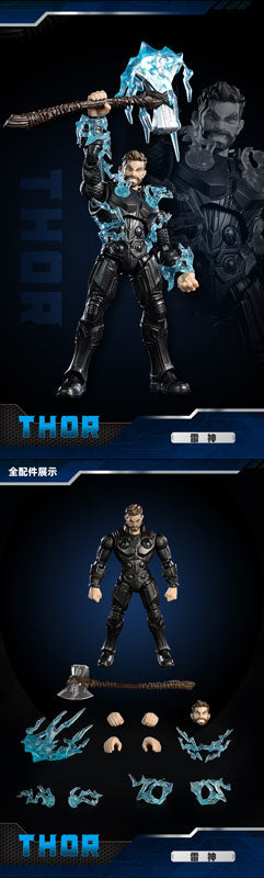 Blokees - Infinity Saga - Champion Class 02 - Thor - Marvel Model Kit (Released)