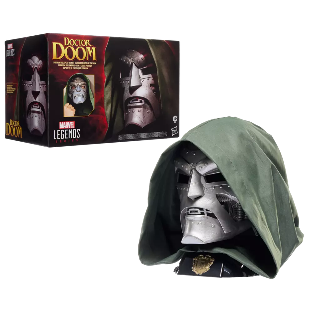 # Marvel Legends - Doctor Doom Premium Roleplay Mask Helmet | Hasbro (Released) #0049 "FREE SHIPPING"