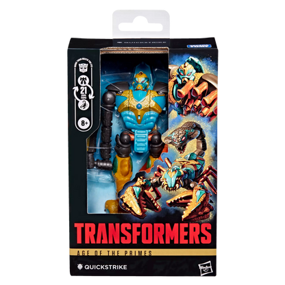 Transformers: Age of the Primes - Quickstrike - Deluxe Class (Released)
