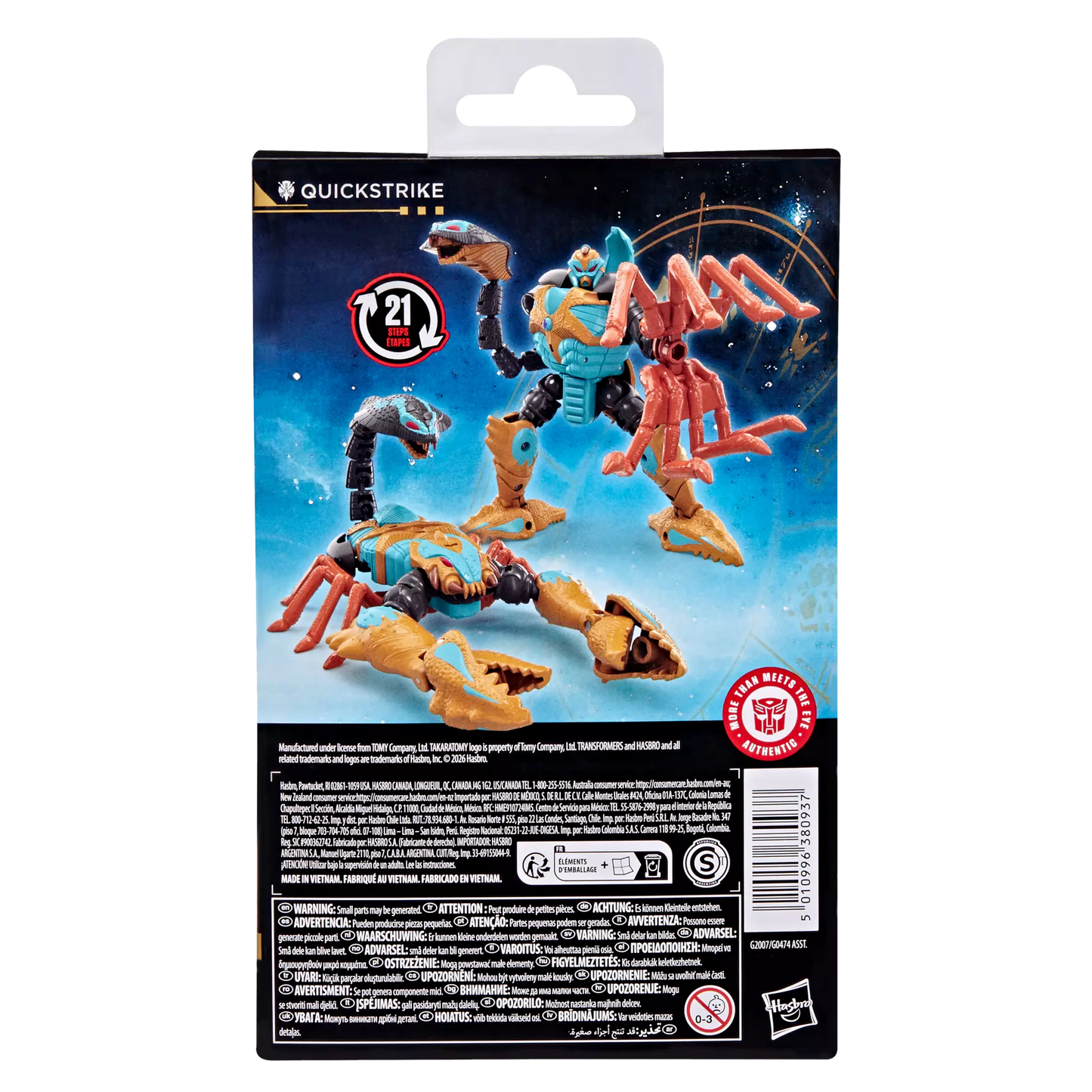 Transformers: Age of the Primes - Quickstrike - Deluxe Class (Released)