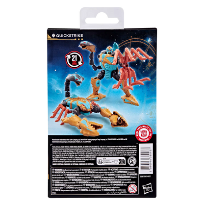 Transformers: Age of the Primes - Quickstrike - Deluxe Class (Released)