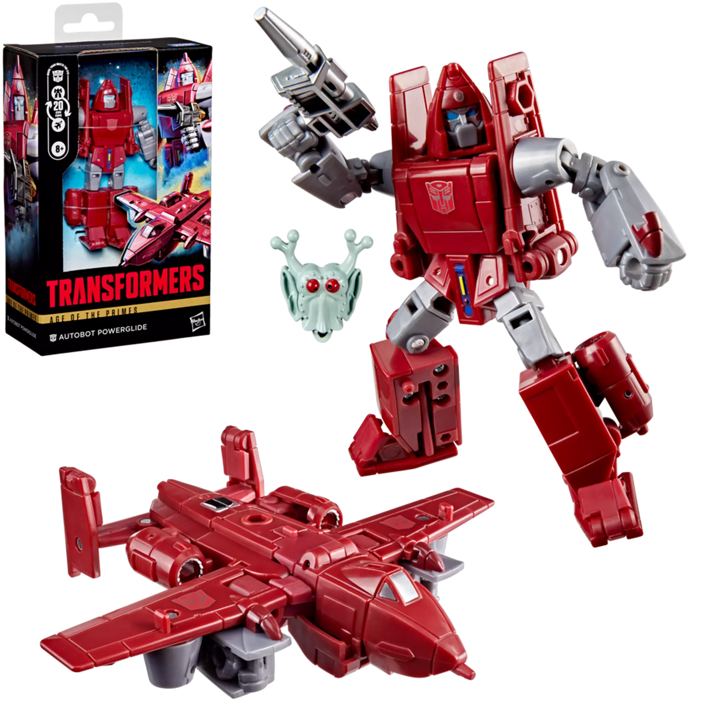 Transformers: Age of the Primes - Powerglide - Deluxe Class Autobot (Released)