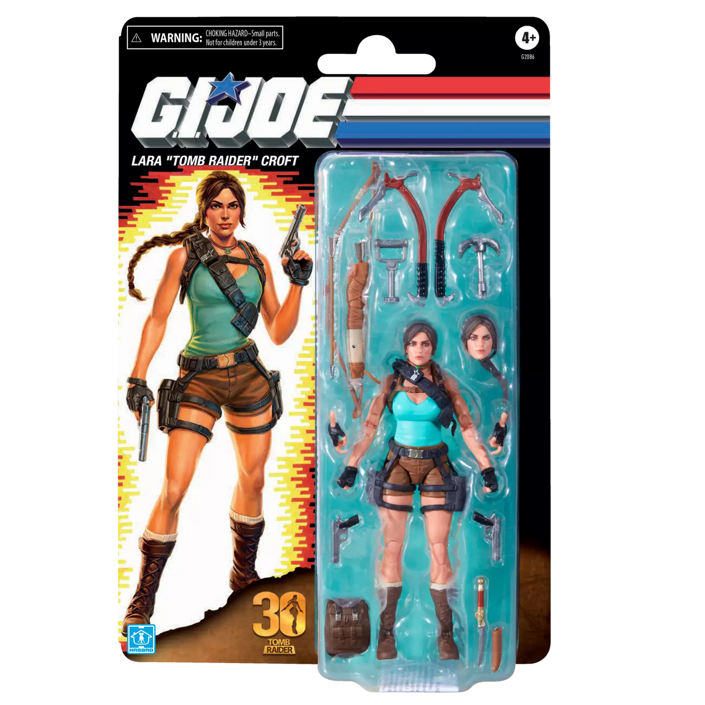 GI Joe Classified Series - Lara Croft Tomb Raider - Retro Cardback (Provisional)