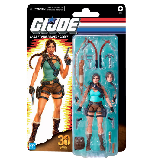 GI Joe Classified Series - Lara Croft Tomb Raider - Retro - Hasbro (Pre-Order) R2645