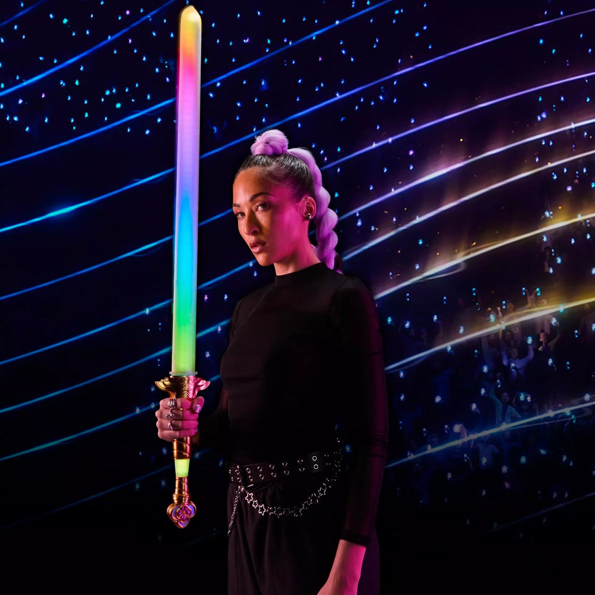 Kpop Demon Hunters - Rumi Sain-Geom Premium Electronic Sword - Hasbro (Provisional)