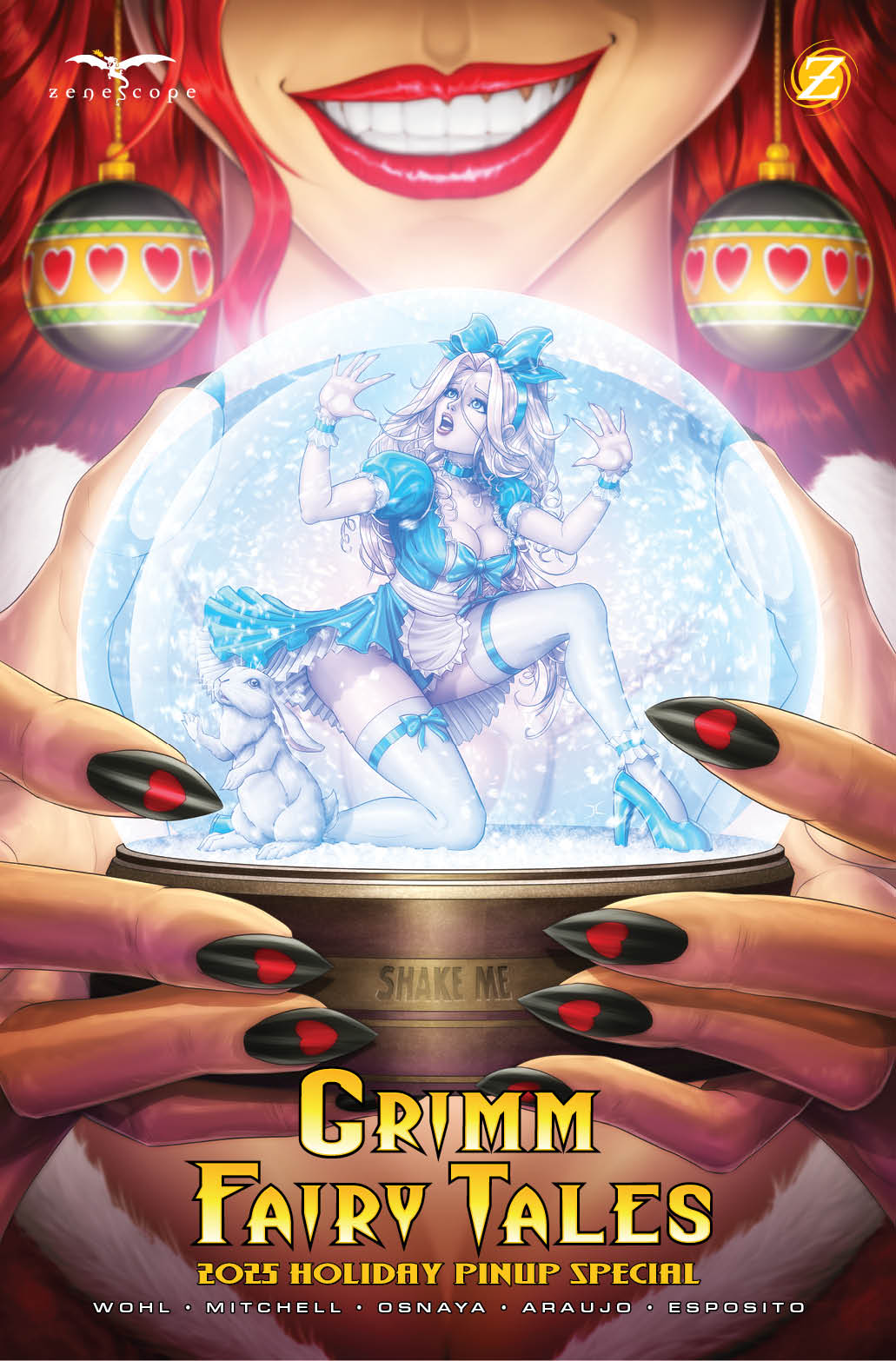 Grimm: Fairy Tales - 2025 Holiday Pinup Special - A J. Cardygrade Main Cover (Back-Issue)