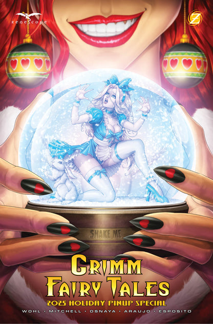 Grimm: Fairy Tales - Holiday Pinup Special 2025 - Zenescope - A J. Cardygrade Main Cover (Back-Issue)