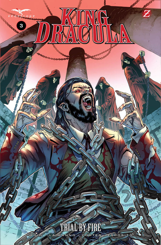 King Dracula #3 - Zenescope Entertainment - Vitorino, Grostieta Main Cover (Closed)