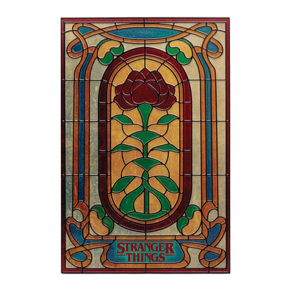 Stranger Things: Creel House - Stained Glass Window Resin Plaque (Released)