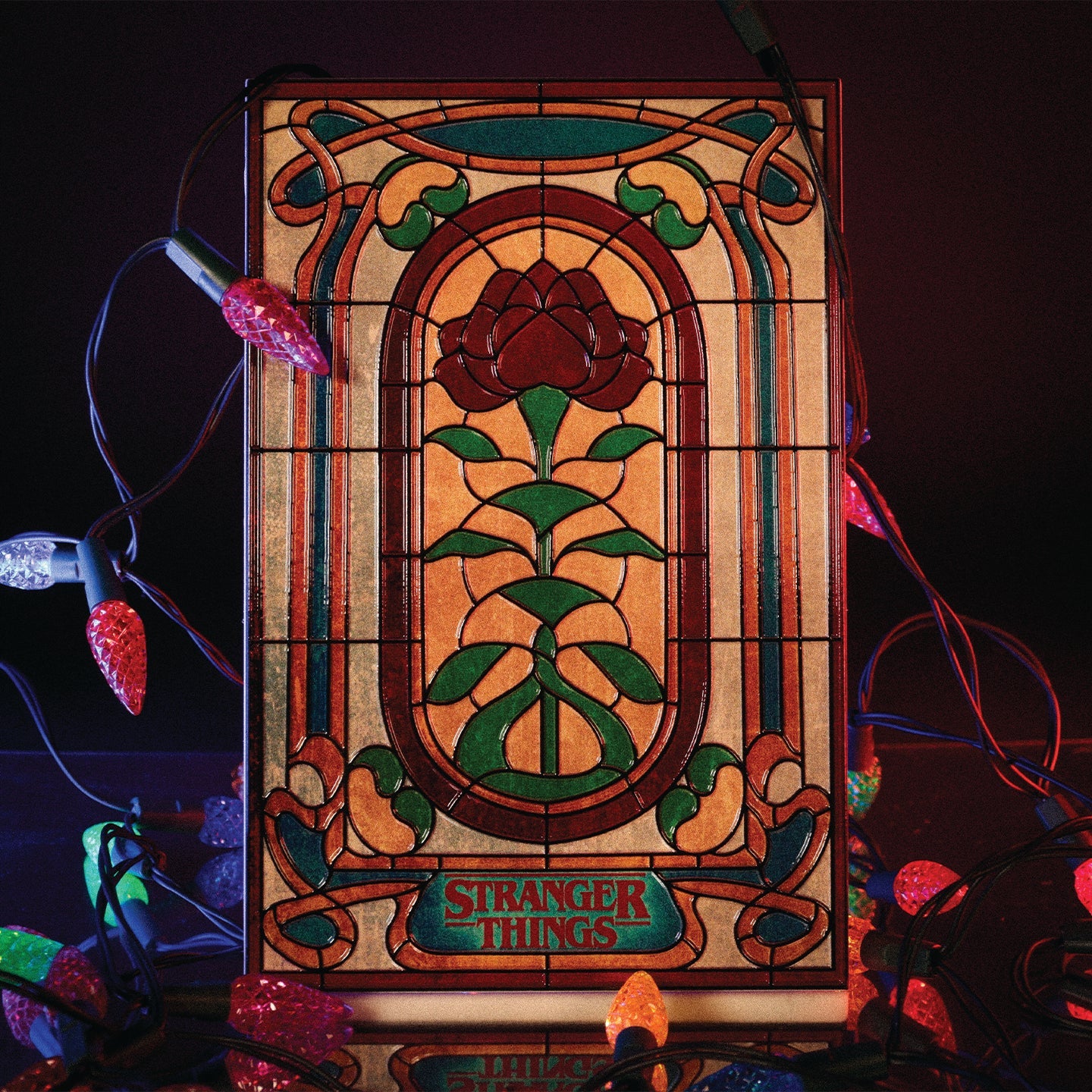 Stranger Things: Creel House - Stained Glass Window Resin Plaque (Released)