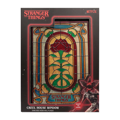 Stranger Things: Creel House - Stained Glass Window Resin Plaque (Released)