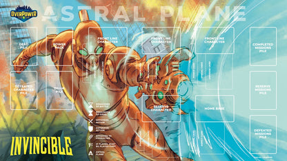 Invincible - Robot Learn-to-Play Playmat - Skybound | OverPower TCG (Provisional)