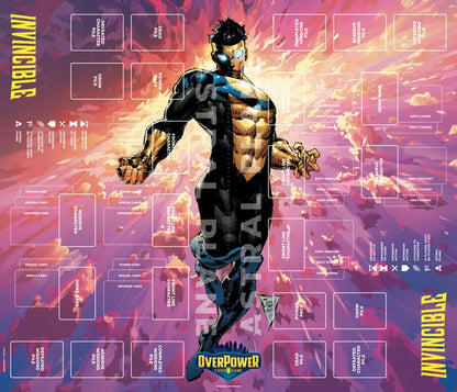 Invincible - Learn to Play Two Player Playmat - Skybound | OverPower TCG (Provisional)
