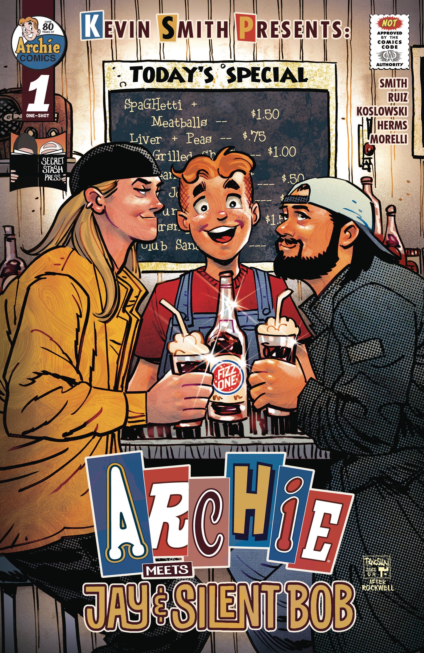 Archie Meets Jay & Silent Bob | One-Shot | FOC: 16/06/25 | Due: 09/07/25 (Pre-Order)