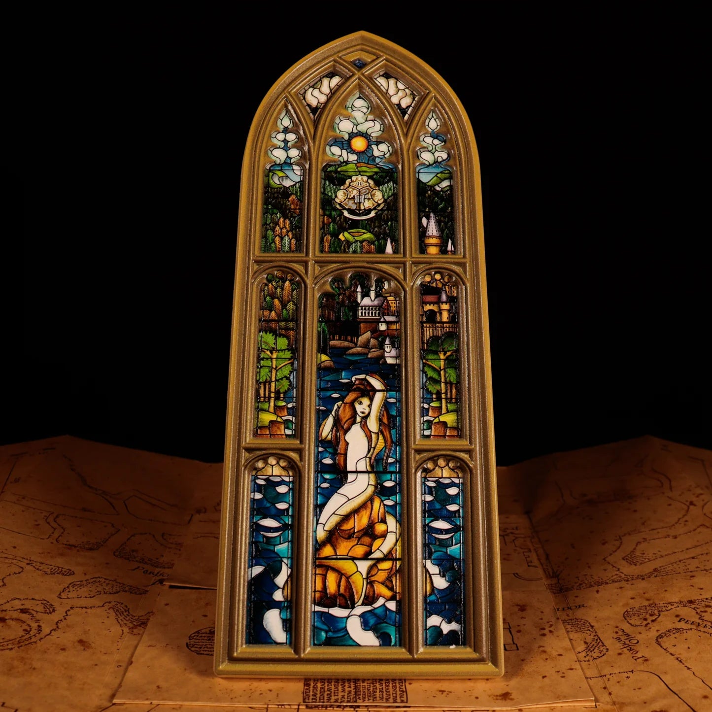 Harry Potter: Mermaid - Stained Glass Window Resin Plaque (Released)