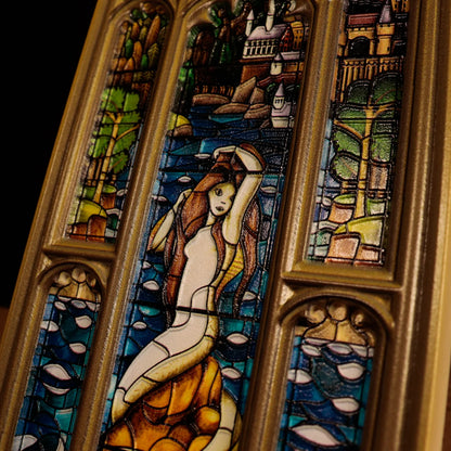 Harry Potter: Mermaid - Stained Glass Window Resin Plaque (Released)