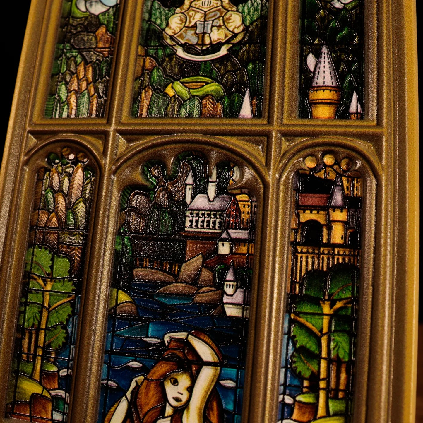 Harry Potter: Mermaid - Stained Glass Window Resin Plaque (Released)