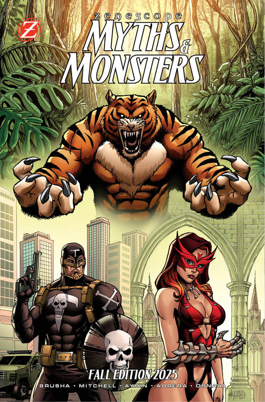 Zenescope Myths + Monsters - Fall 2025 Edition - Alfredo Reyes Main Cover (Back-Issue)