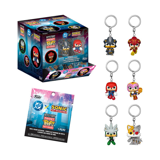Funko Pop! Keychains - DC Multiverse - JLA & Sonic 1pc (Closed)