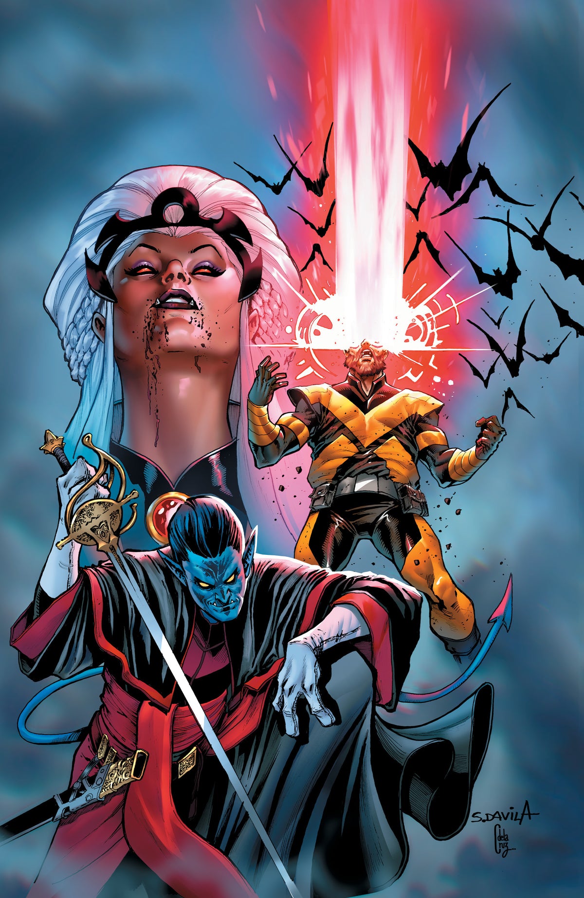 Midnight: X-Men, Spider-Man, Fantastic Four #1 (VF/NM) | Sergio Davila Master Set (Collected)