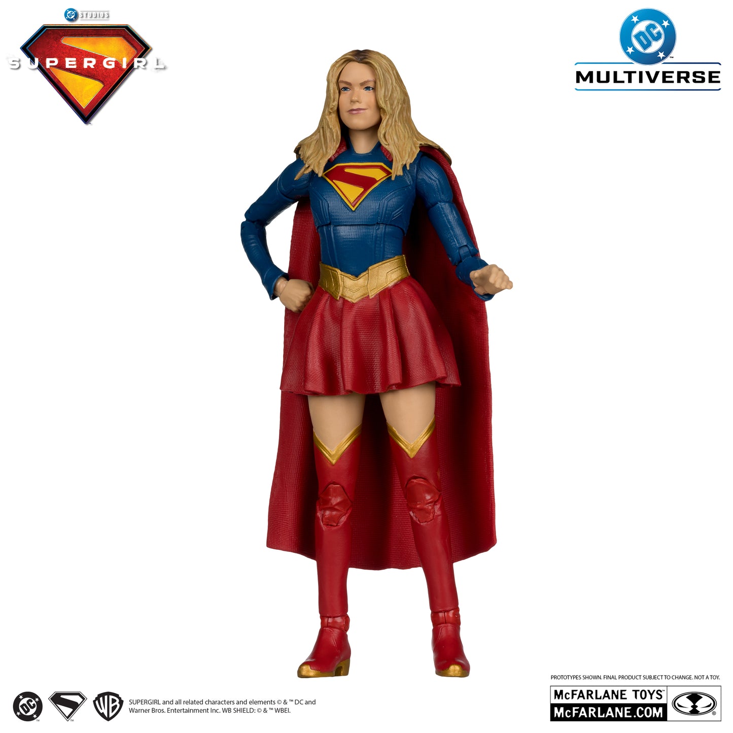 McFarlane Toys - DC Theatrical - Supergirl Movie "2026" - Supergirl 7" Action Figure (Closed)