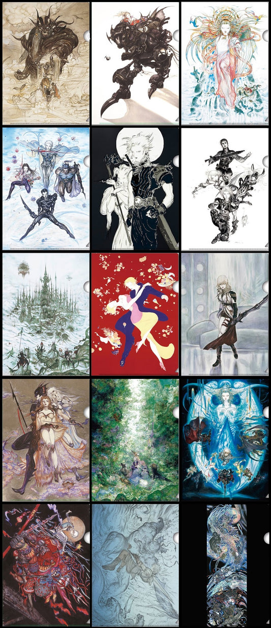 Final Fantasy | Single Files | [W220 x H310mm] | Yoshitaka Amano (Released)