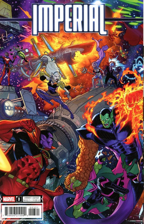 Imperial #1-4 (2025) - Connecting Variant Full Set - 1st Printings - Javier Garrón (Released)