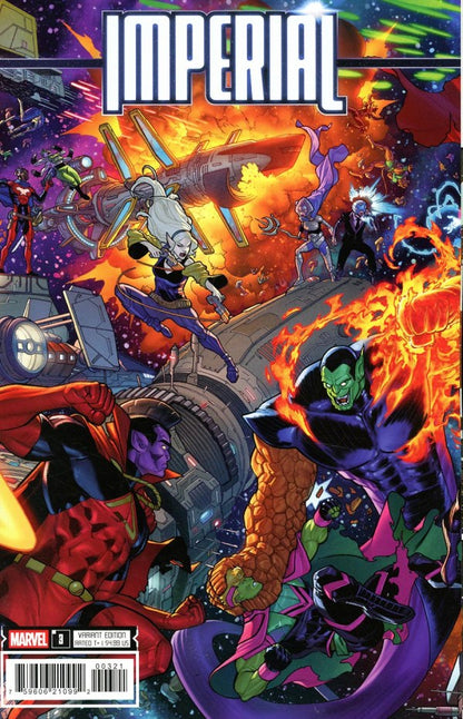 Imperial #1-4 (2025) - Connecting Variant Full Set - 1st Printings - Javier Garrón (Released)