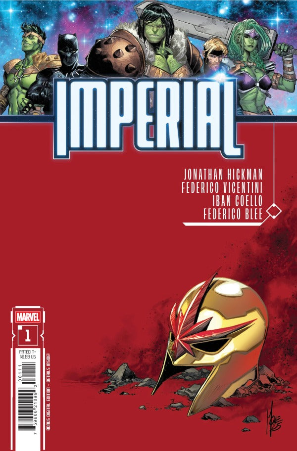 Imperial #1-4 (2025) - Main Cover Full Set - 1st Printings - Marco Checchetto (Released)