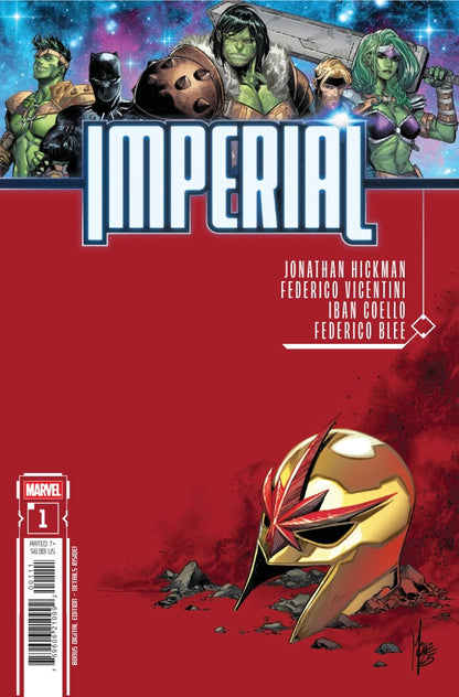 Imperial #1-4 (2025) - Main Cover Full Set - 1st Printings - Marco Checchetto (Released)