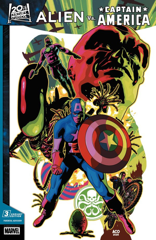 Alien vs. Captain America #3 - ACO Variant (Back-Issue)