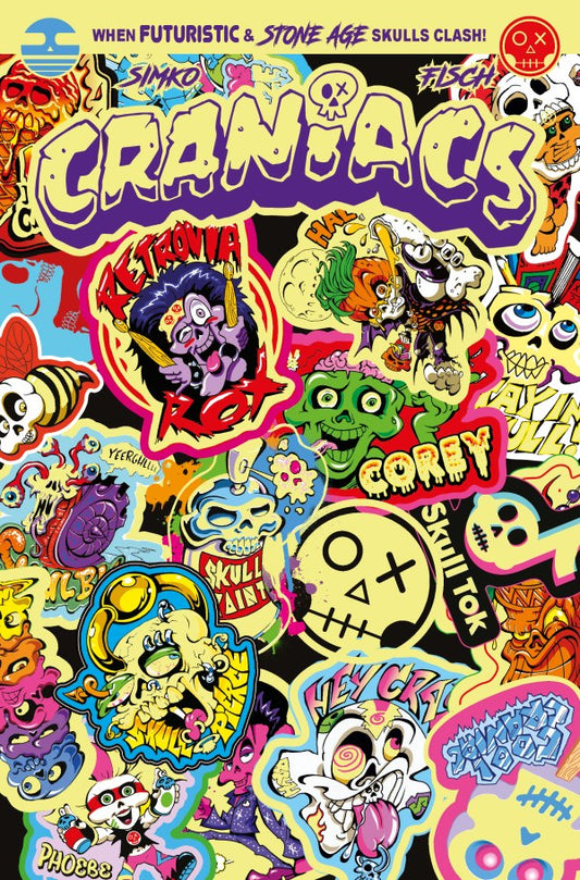 Craniacs #3 (of 4) - Joe Simko Collage Variant (Back-Issue)